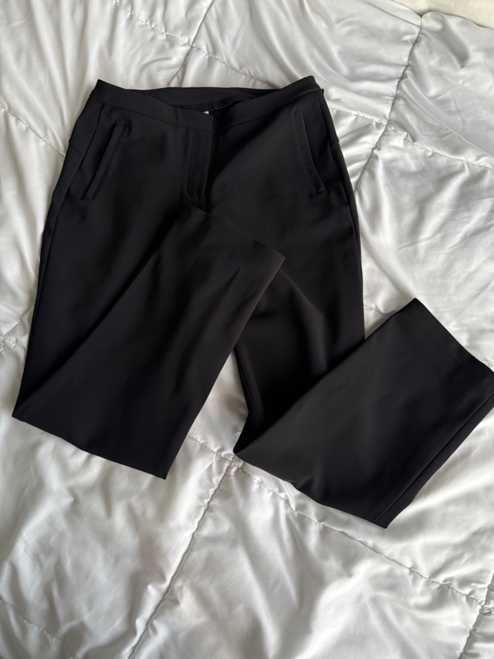 lululemon black on the move pants - size 6